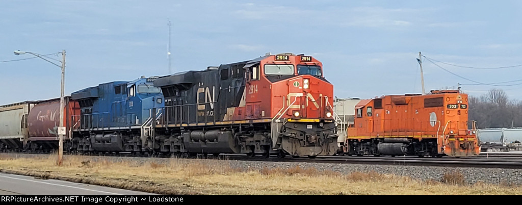 CN 2914 GECX 2038 EJE 703